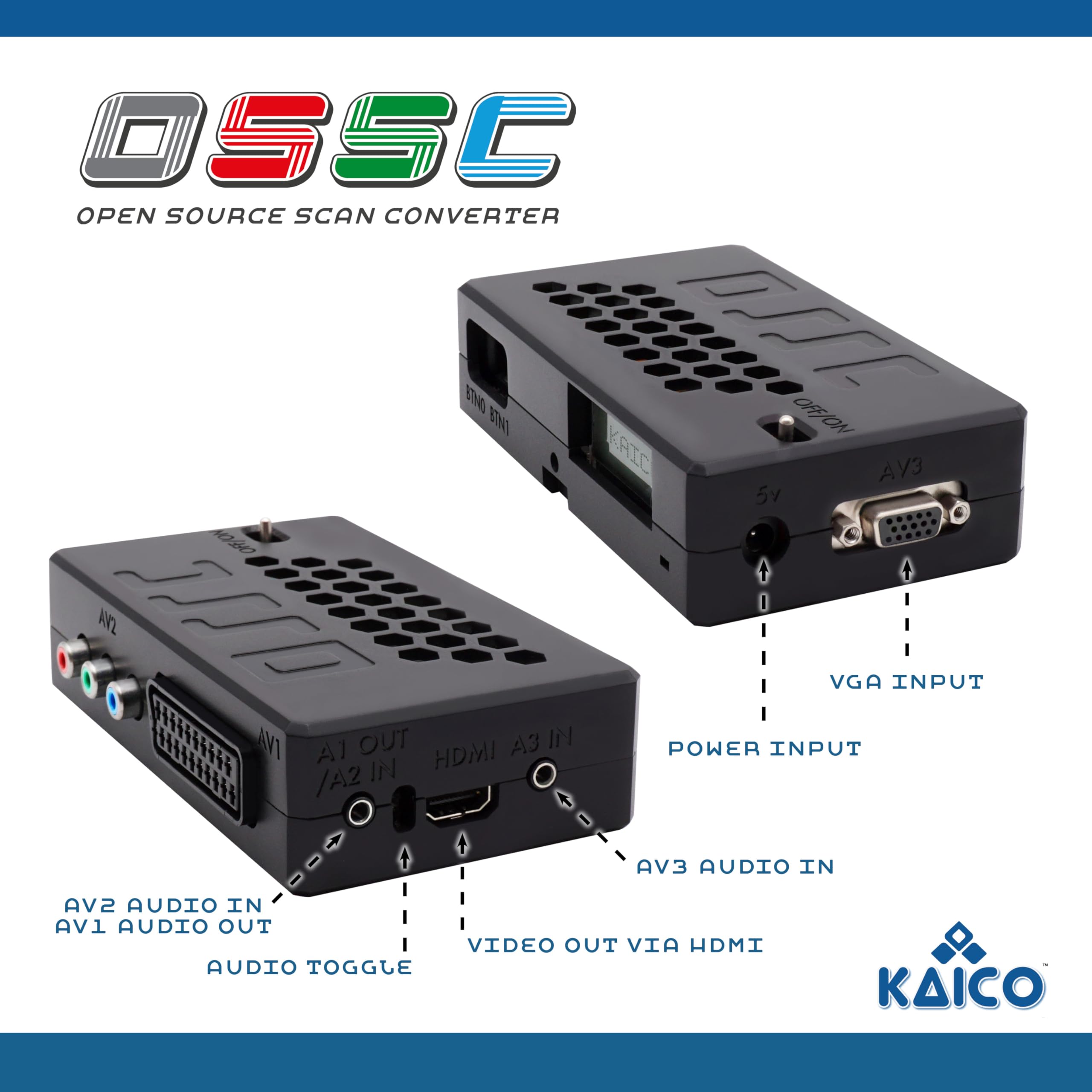 Amazon.co.jp: Kaico Edition OSSC 1.8 オープンソーススキャン