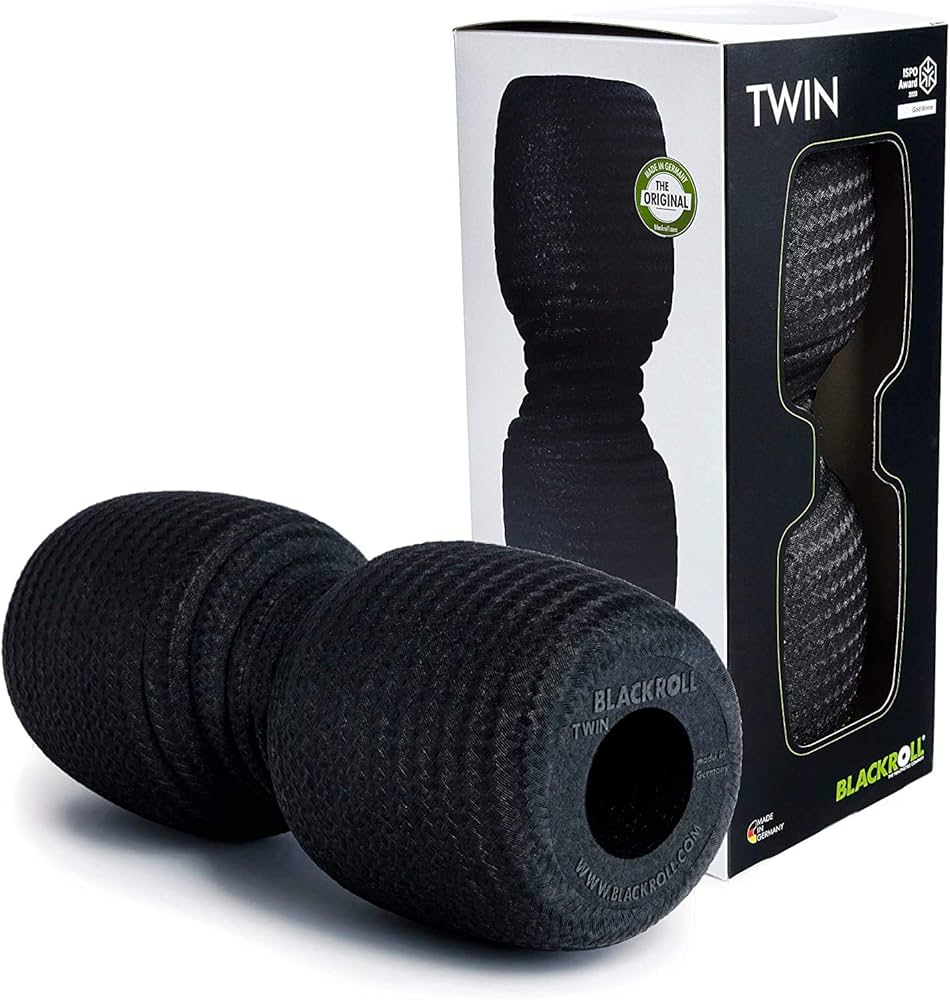 Amazon | ブラックロール フォームローラー TWIN ストレッチボール