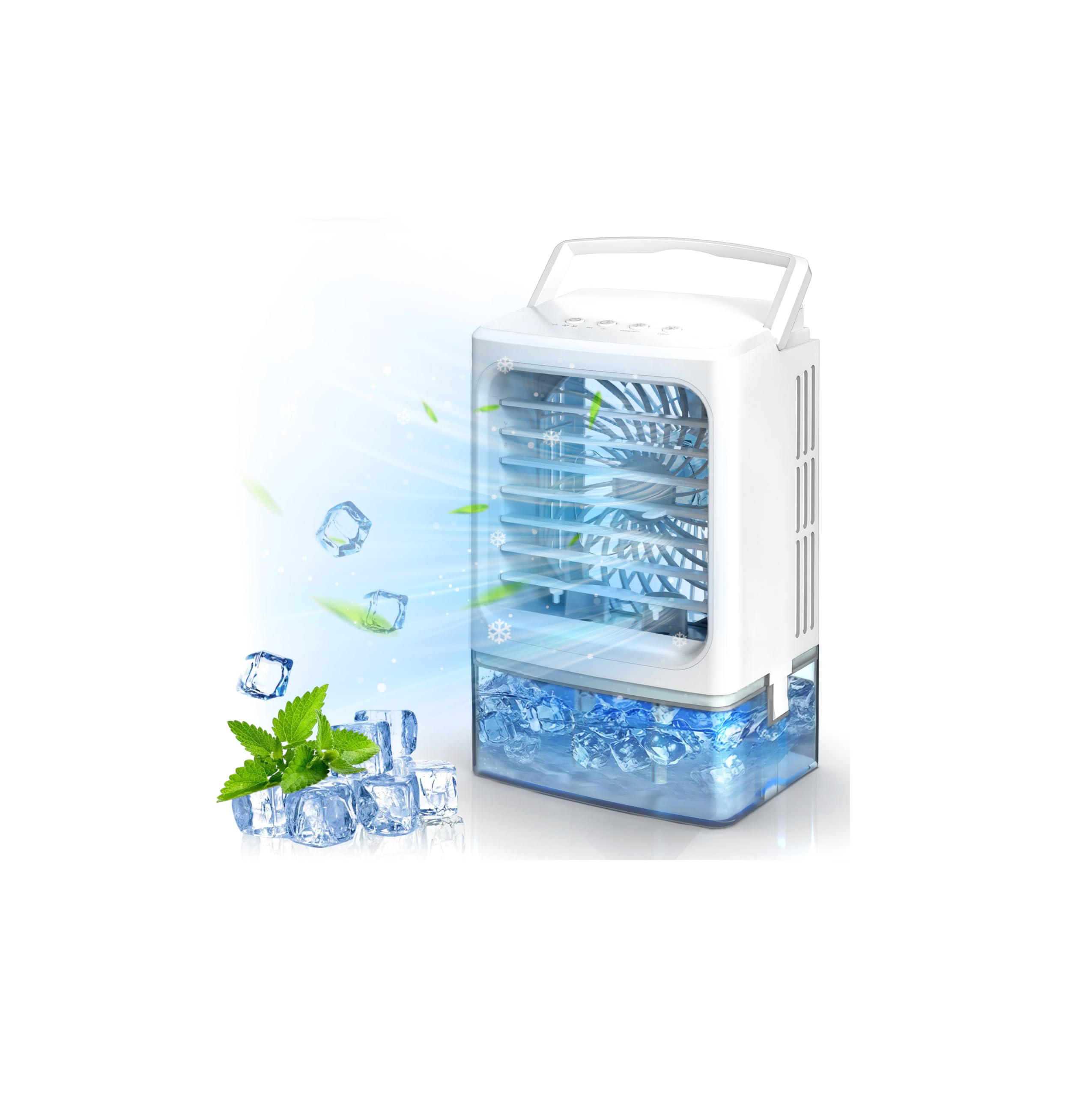 Amazon | 冷風機 冷風扇 【2025革新 -16℃瞬間冷却・6の冷風モード