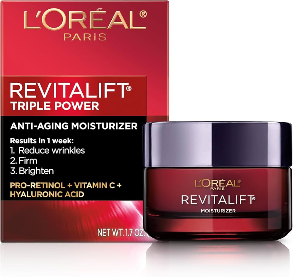 Amazon.com: L'Oreal Paris Revitalift Triple Power Anti-Aging Face
