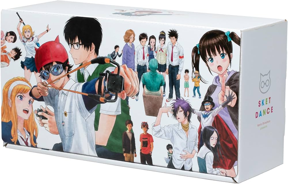 SKET DANCE 文庫版 コミック 全16巻完結セット (化粧ケース入り