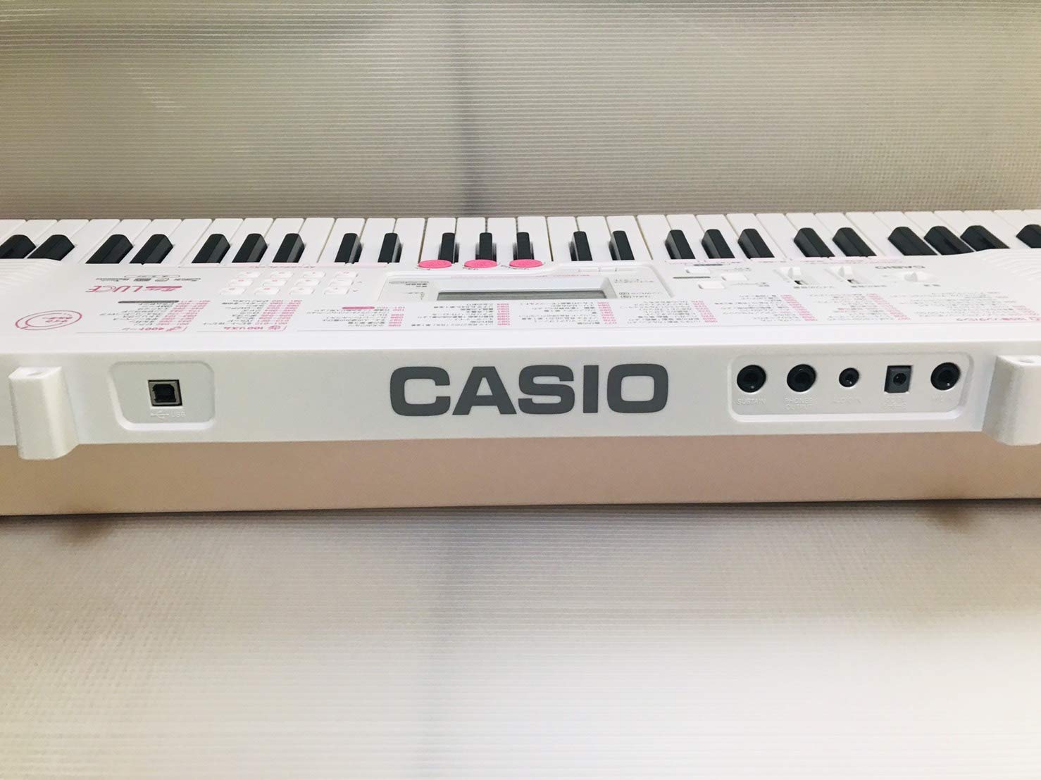 Amazon.co.jp: CASIO 光ナビゲーションキーボード(61鍵盤) LK-105 LK