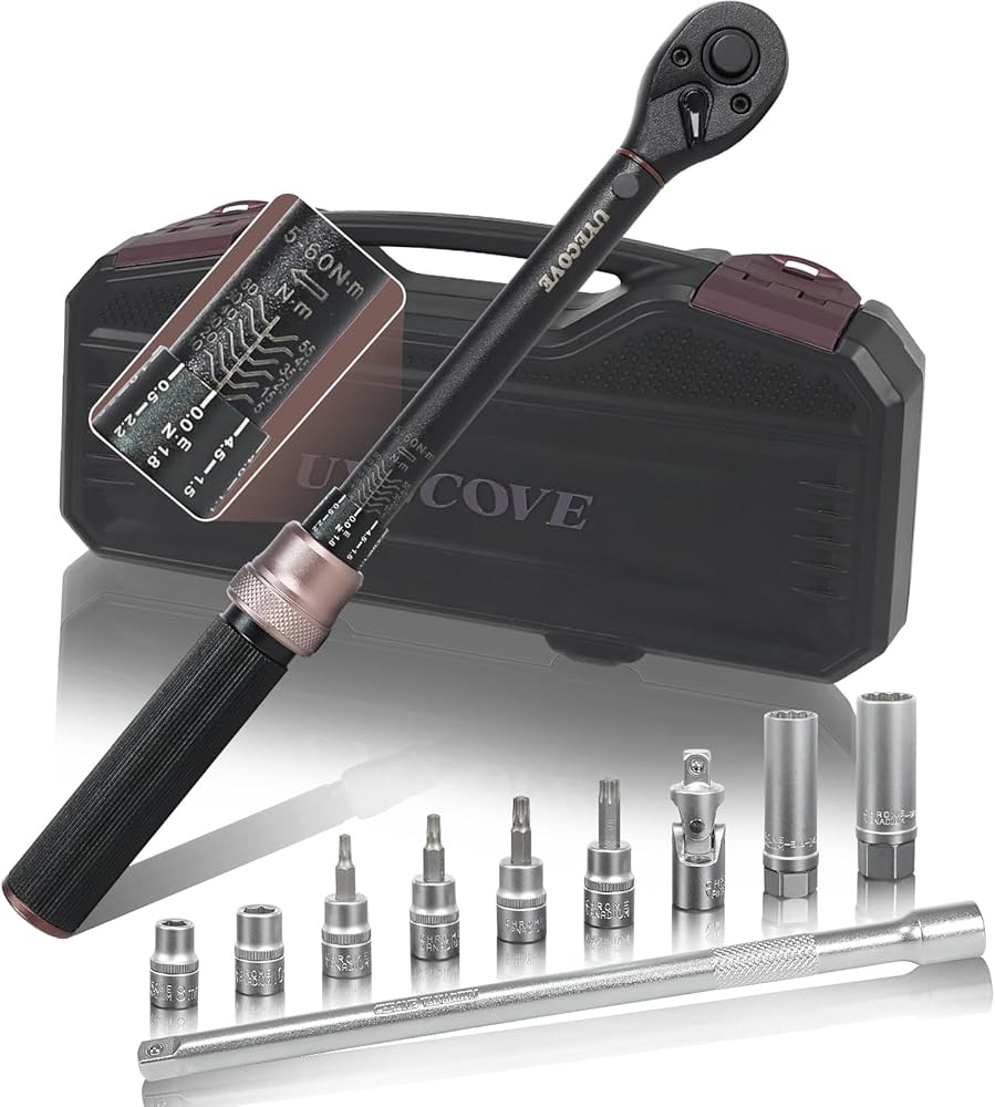 Amazon | UYECOVE トルクレンチセット バイク プレセット型 差込角9.5