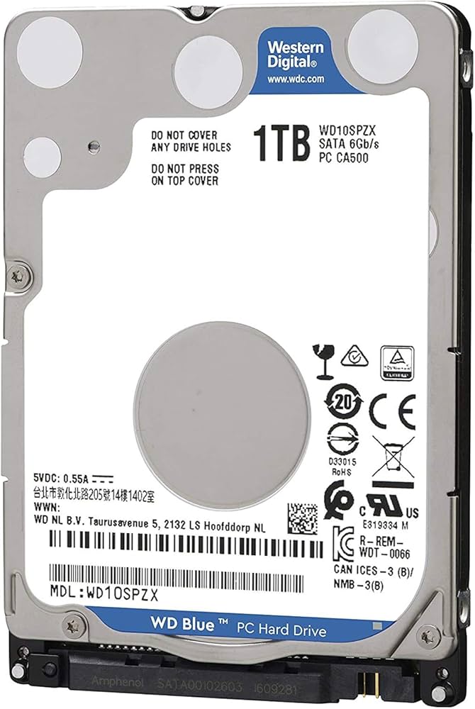 WesternDigital HDD 1TB 2台 WD10EARZ 稼働短 WESTERN DIGITAL