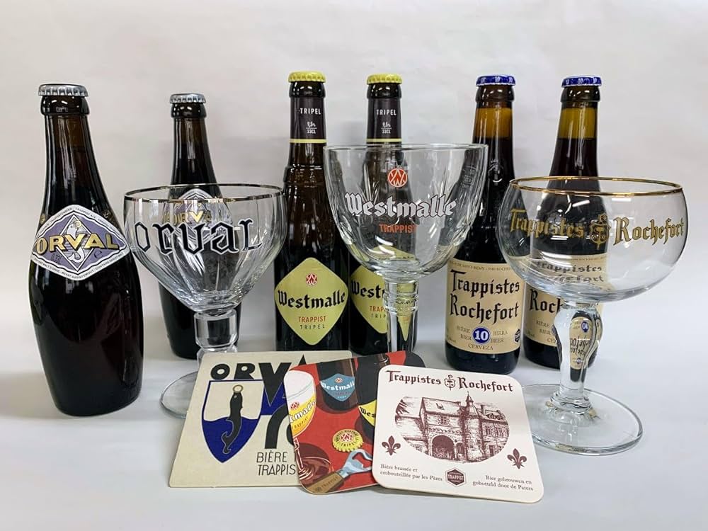 Amazon.co.jp: ベルギービールと専用グラス・コースター付きセット