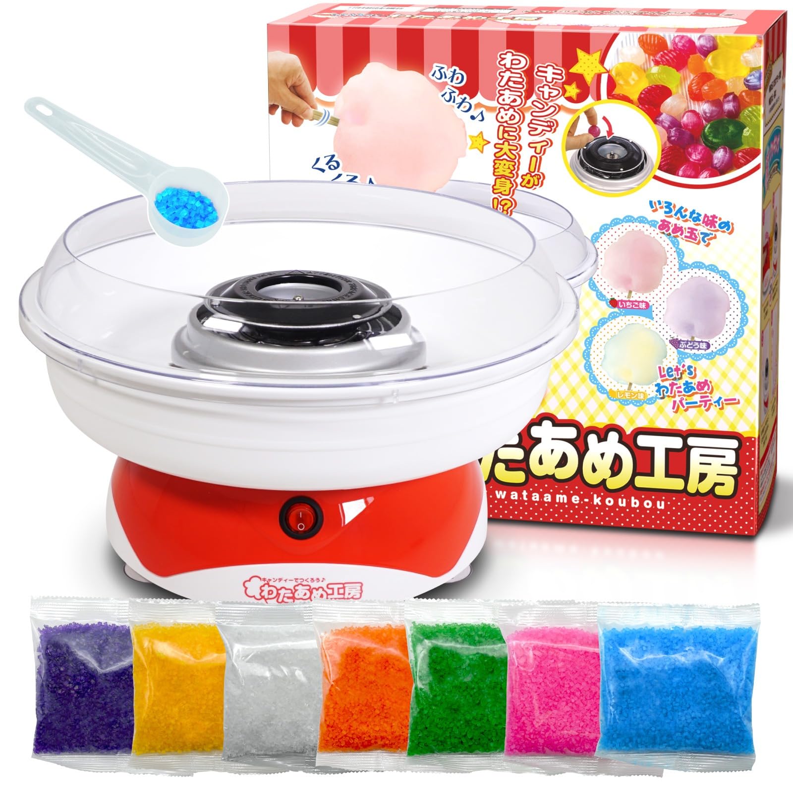 Amazon.co.jp: Cotton Candy Machine Cotton Candy Maker Candy Floss