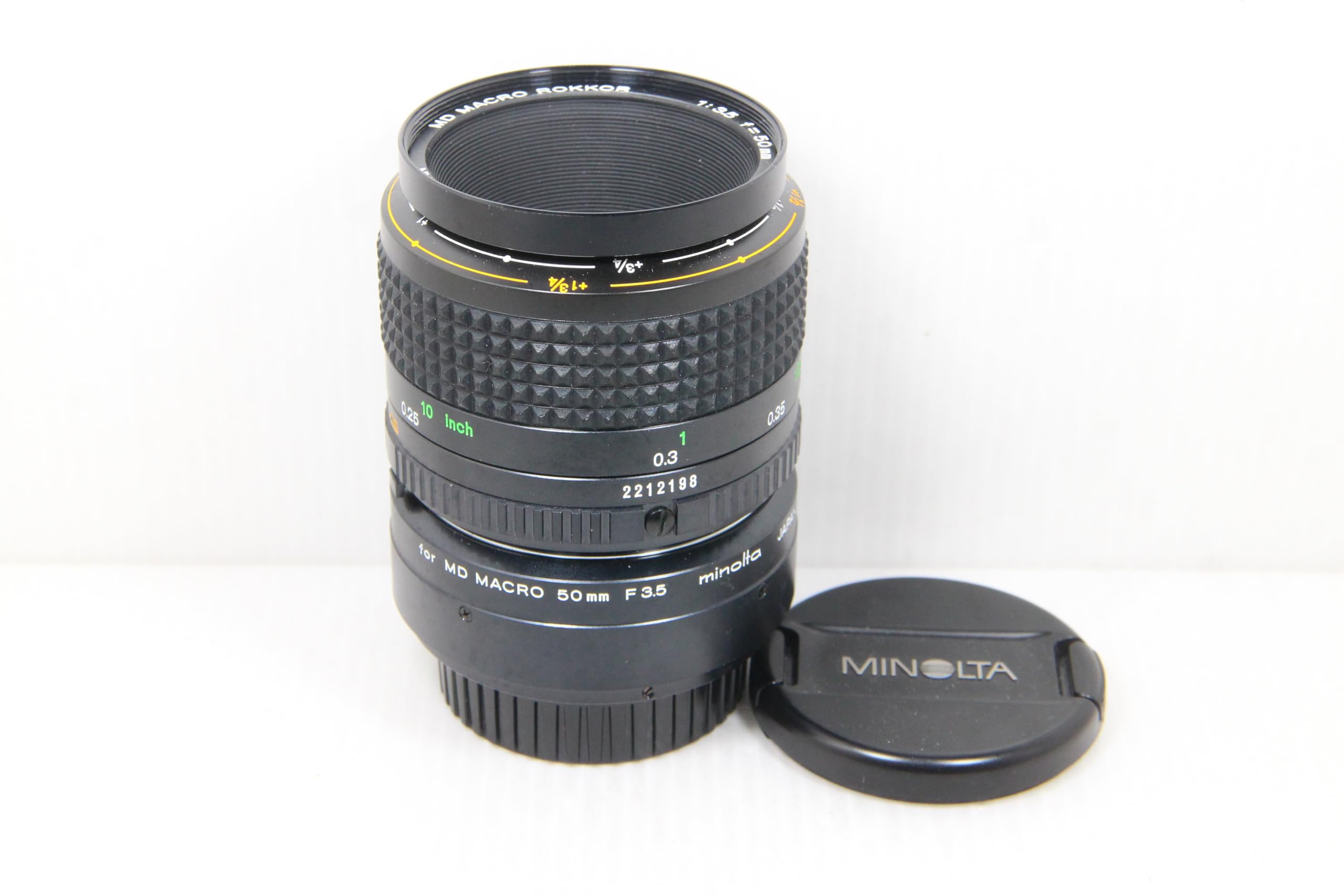 Amazon.co.jp: Minolta MF レンズ MD 50mm F3.5 Macro : 家電＆カメラ