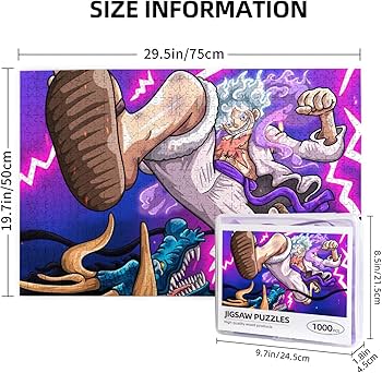 Amazon.co.jp: 1000ピース ジグソーパズル ワンピース ルフィ One