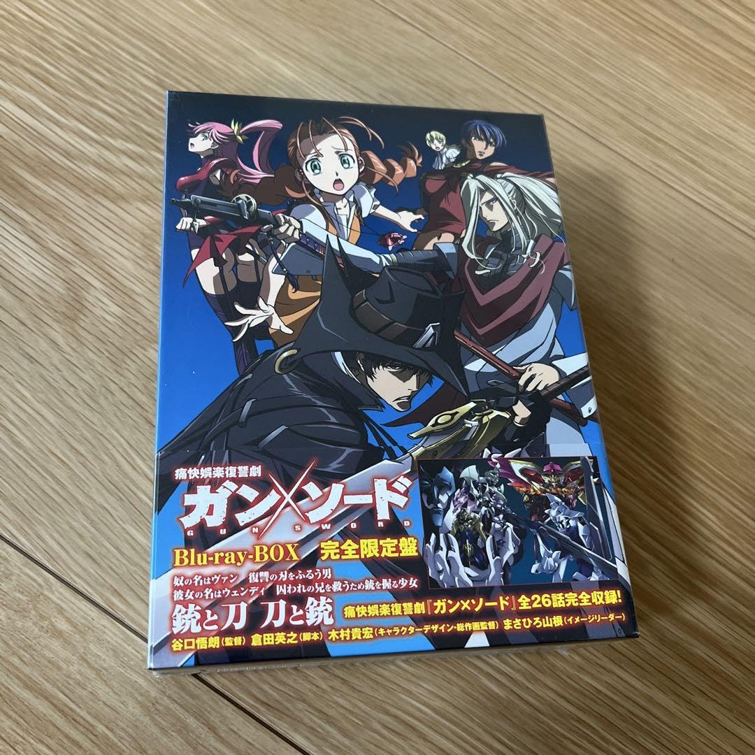 BD「ガン×ソード」Blu-ray BOX (完全限定盤) 谷口悟朗 TVアニメ「ガン×