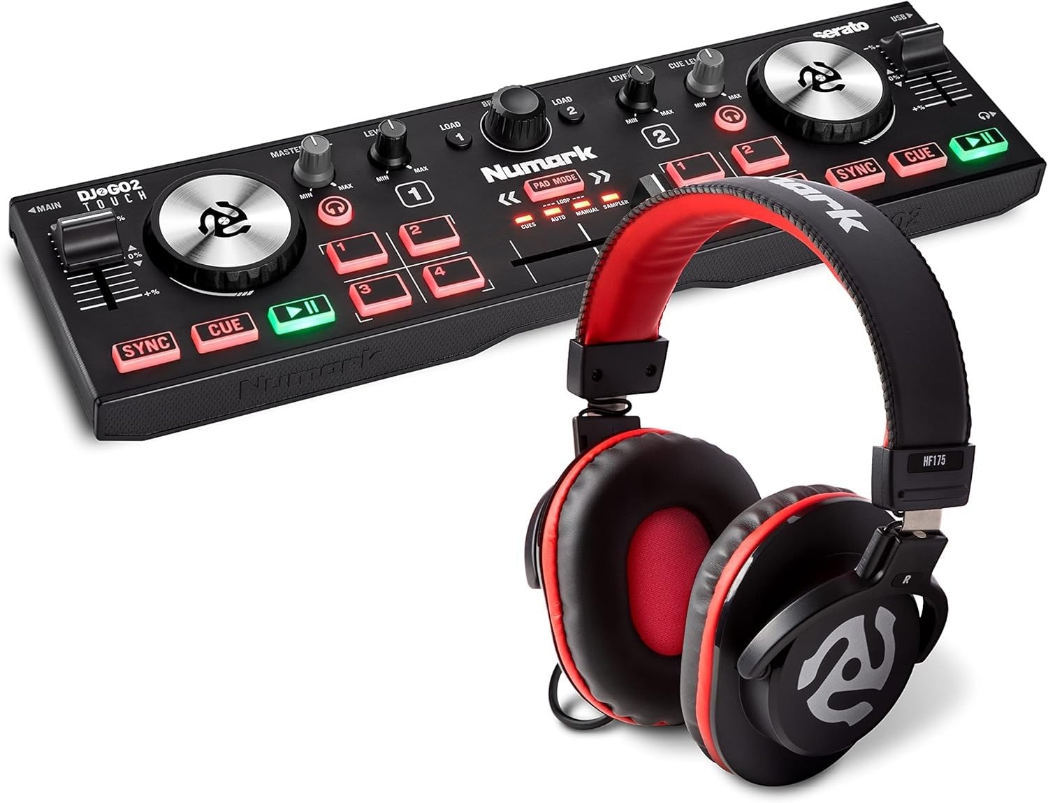 Amazon.co.jp: Numark ポータブル DJコントローラー USB 2デッキ DJ