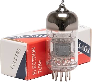 Amazon | SOVTEK 7025/12AX7WB ミニチュア/mT 双3極管 TSOV12AX7WB