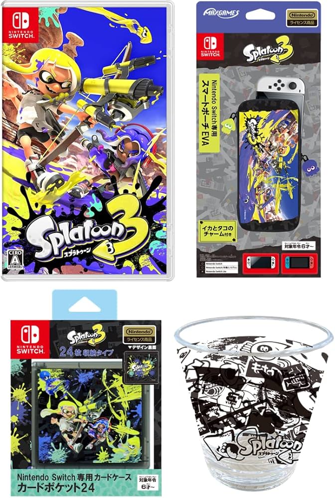 Amazon.co.jp: 【オリジナル輸送箱で配送】スプラトゥーン3 -Switch+