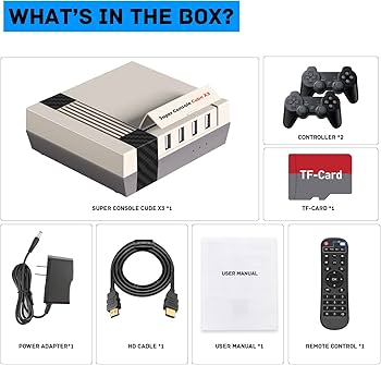 Amazon.com: Kinhank Super Console Cube X3 Retro Game Consoles