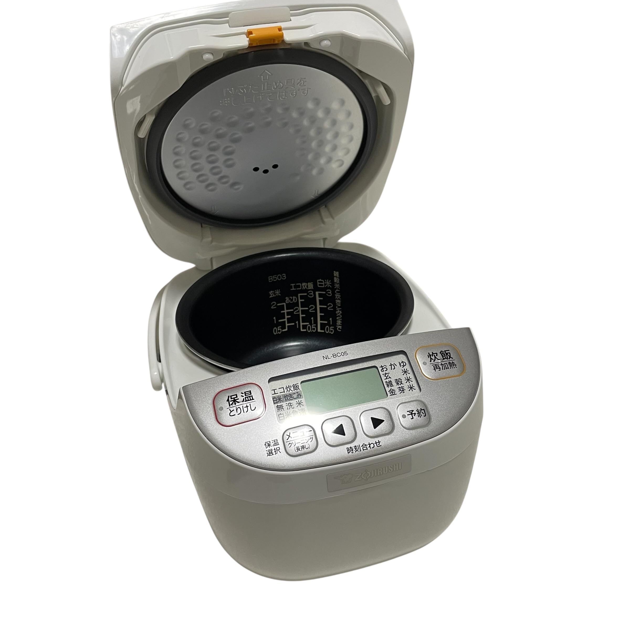 Amazon | 象印マホービン 炊飯器 3合 ホワイト NL-BC05-WA | 象印