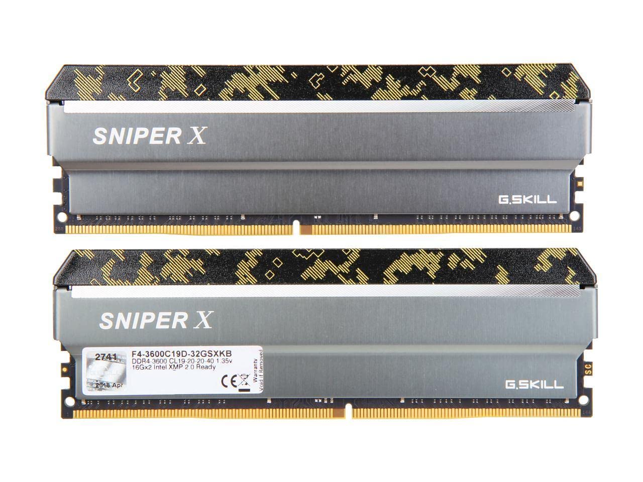 Amazon.co.jp: G.SKILL 32GB (2 x 16GB) Sniper Xシリーズ DDR4 PC4