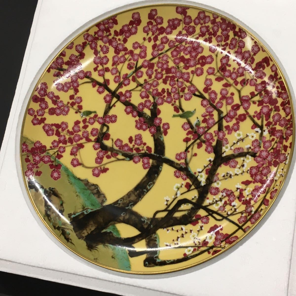 Amazon.co.jp: 限定版 高級磁器 フランクリン ポーセリン 花鳥 十二