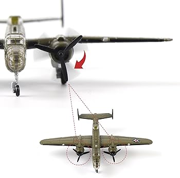 Amazon.co.jp: NUOTIE B-25B ミッチェル 東京レイド 1/200 メタル