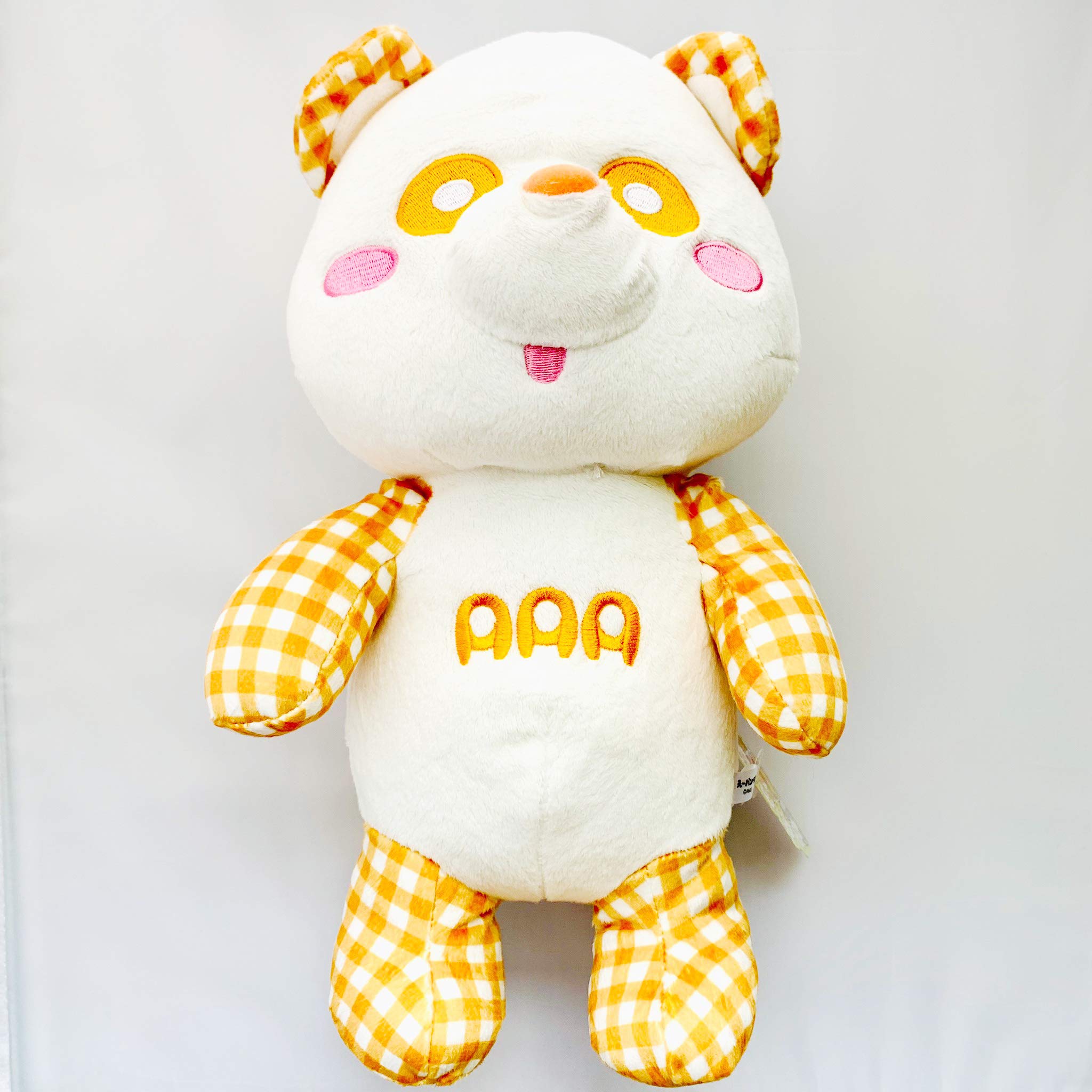 Amazon.co.jp: AAA え～パンダ ギンガム チェック BIG ぬいぐるみ