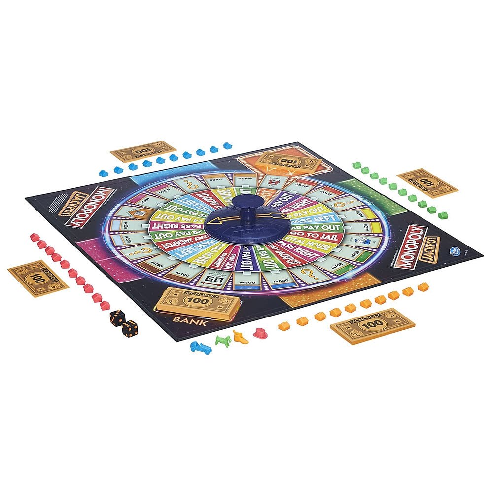 Amazon.co.jp: Monopoly Jackpot Board Game : おもちゃ