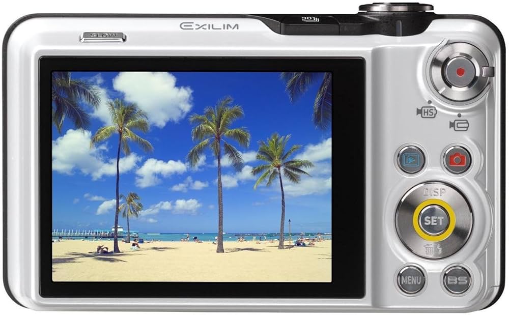 Amazon | CASIO デジタルカメラ HI-SPEED EXILIM EX-FC100 ホワイト EX