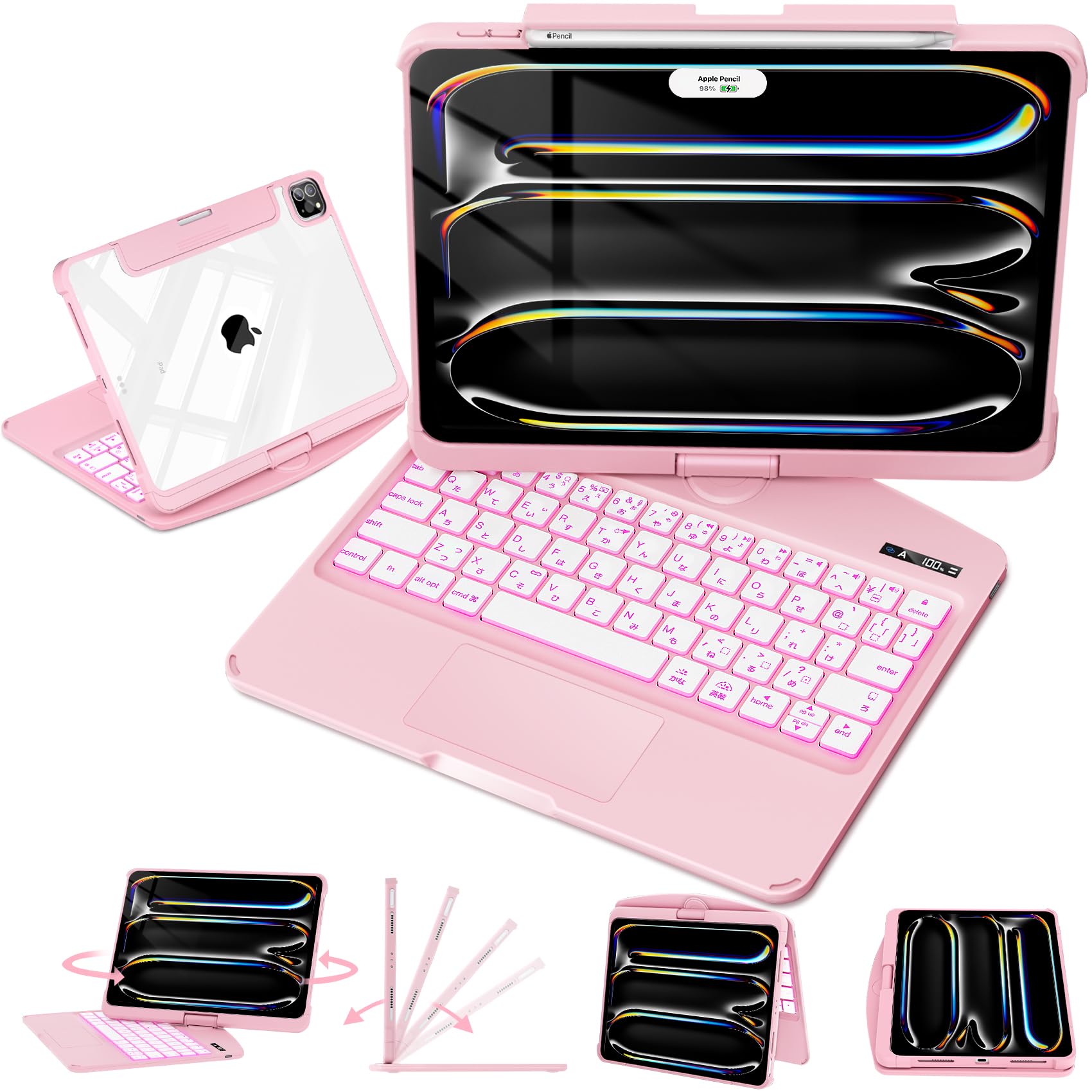 Amazon.co.jp: DODOLIVE マジックキーボード iPad 11 インチ A16