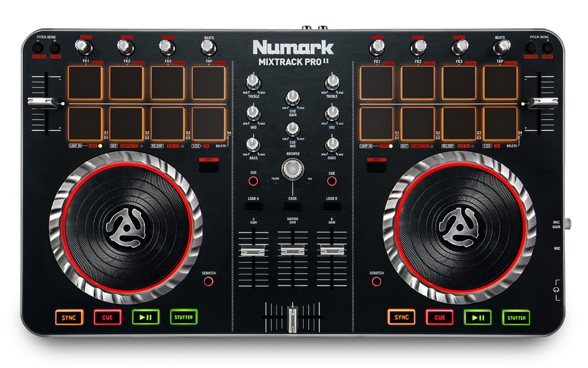 Amazon | Numark オーディオインターフェイス搭載 2チャンネルDJ