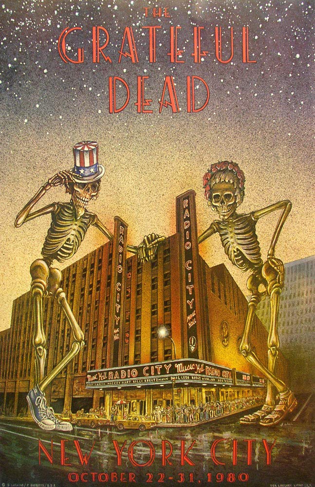 Amazon.co.jp: GRATEFUL DEAD レプリカ ラジオシティ ミュージック
