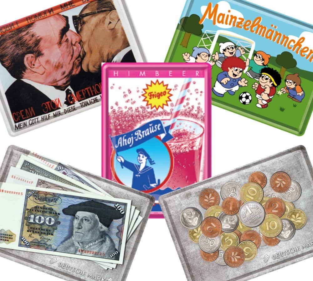 Amazon | ドイツ/ポストカード はがき (ブリキ製) 5枚 セット | ポスト