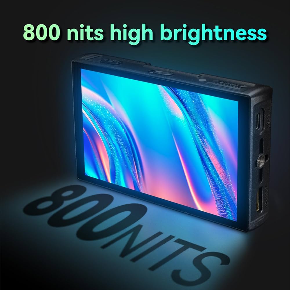 Amazon.co.jp: Portkeys PT5 III カメラモニター 5.4インチ 800nits