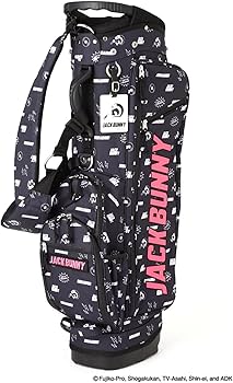 JACK BUNNY ドラえもんシリーズ202年 ブラックキャディバッグ Jack