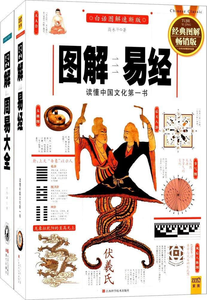 Amazon.com: 图解易经+周易大全(套装共2册): unknown author: Books