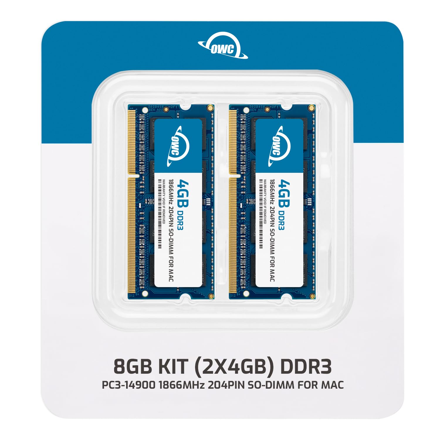 OWC 8GB (2 x 4GB) 1866MHz DDR3 SO-DIMM PC3-14900 204 Pin SO-DIMM