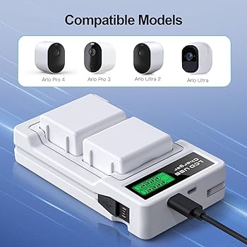 Amazon.com: 2-Packs Batteries Compatible with Arlo Pro 5S 2K, Pro