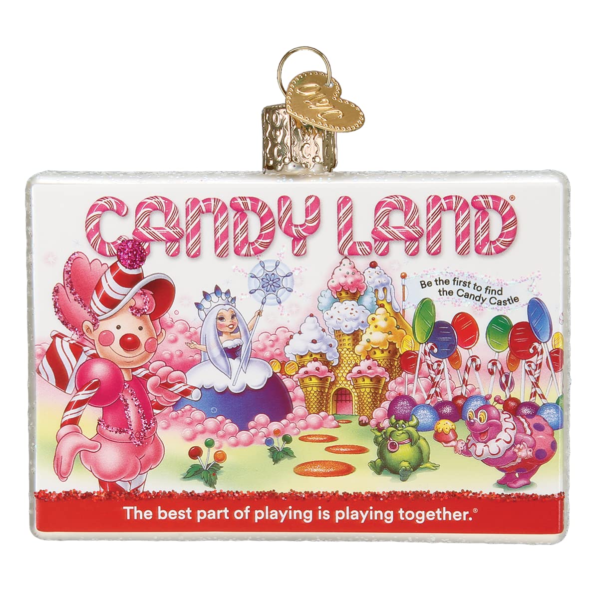 Amazon.com: Old World Christmas Candy Land Glass Blown Ornament