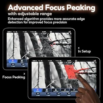 Amazon.co.jp: Portkeys LH7H カメラモニター 7 インチ 1000 Nits