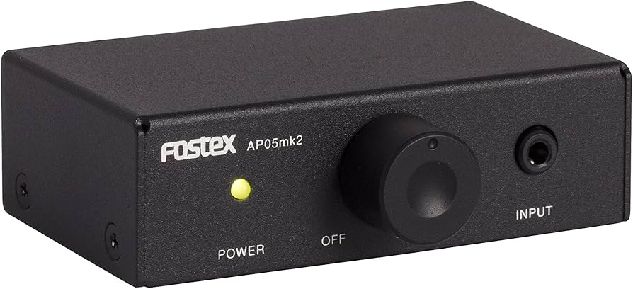 Amazon.co.jp: FOSTEX フォステクス パーソナル・アンプ 黒 AP05mk2
