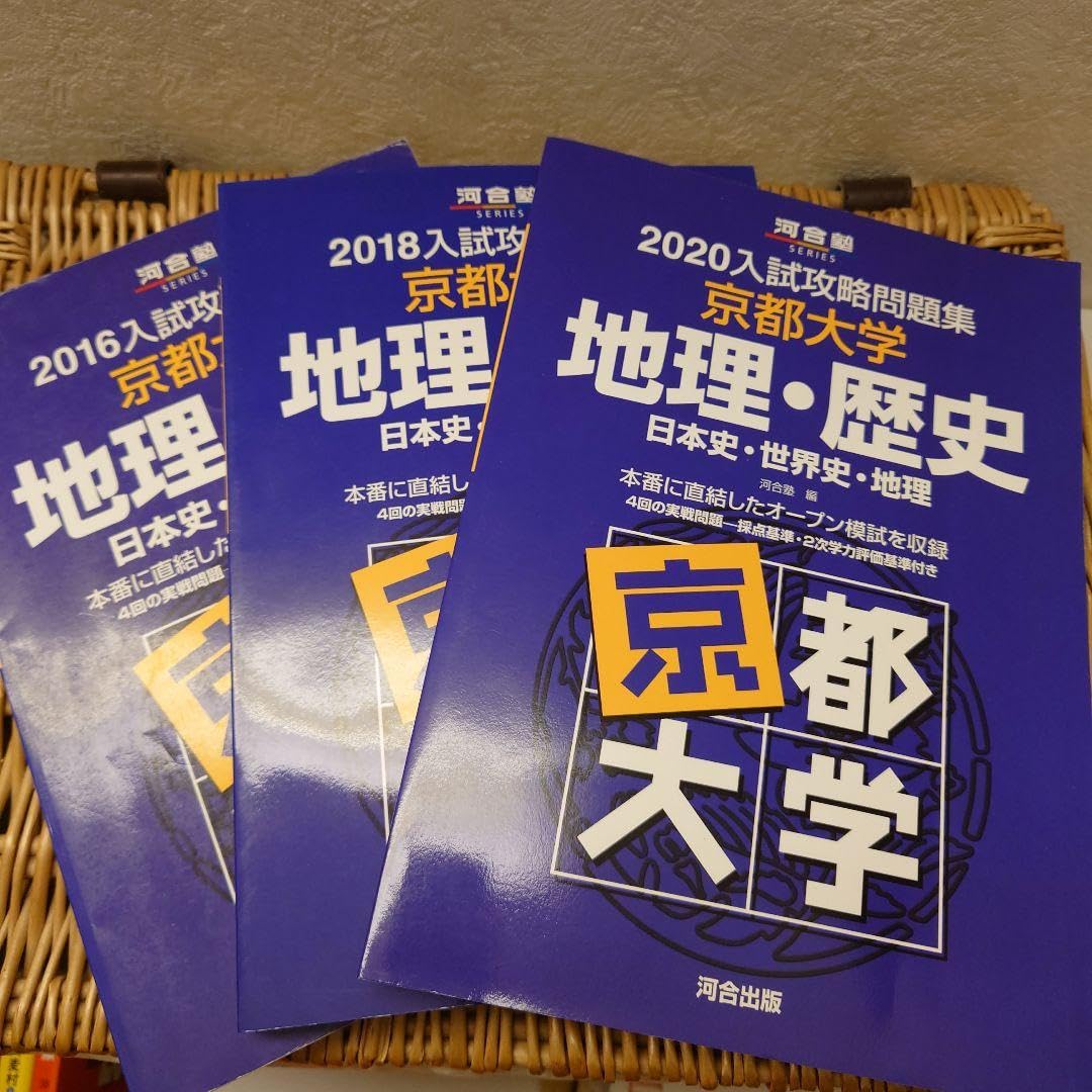 駿台・河合京大模試過去問(地理・歴史)