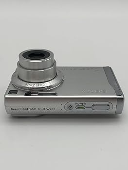 Amazon.co.jp: Sony Cyber-Shot W200 Digital Camera Silver DSC-W200