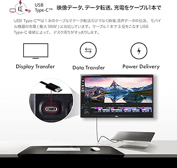 Amazon.co.jp: LG モニター ディスプレイ 27UP550-W 27インチ/4K/HDR