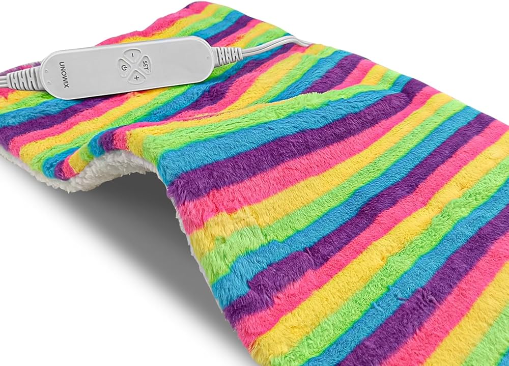 Amazon.com: UNOWIX Electric Heating Pad for Back/Waist/Abdomen