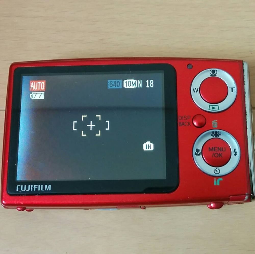 Amazon.co.jp: Fujifilm FinePix Z20fd Digital Camera, Red, 1.0
