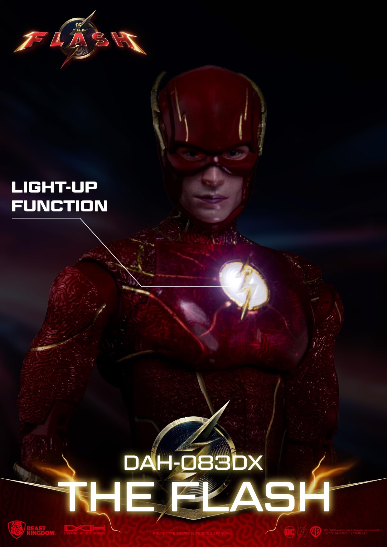 Amazon.com: The Flash (2023): The Flash DAH-083DX Dynamic 8-ction