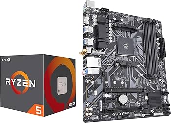 INLAND AMD Ryzen 5 4500 6-Core 12-Thread Unlocked Desktop