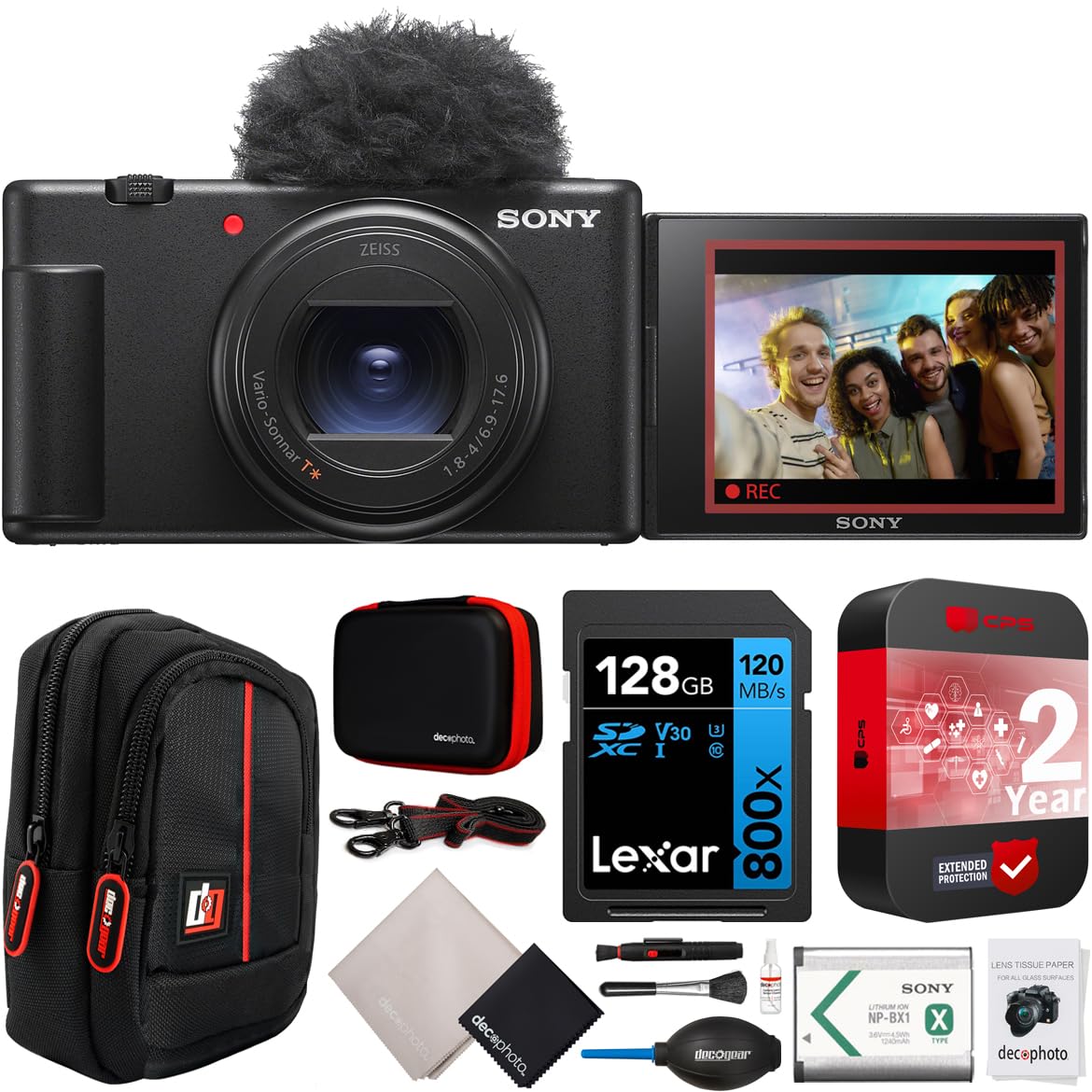 Amazon.com : Sony ZV-1 II Vlog Camera with 4K Video & 20.1MP for