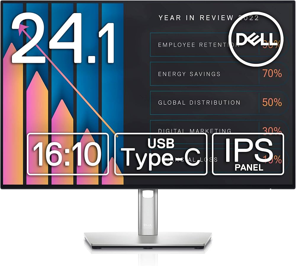 Amazon.co.jp: Dell U2421E 24.1インチ USB-Cハブ モニター