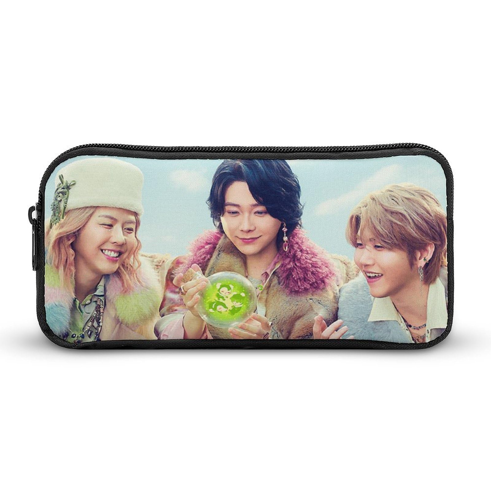 Amazon.co.jp: ミセス・グリーン・アップル ペンケース 文房具 収納 ふ