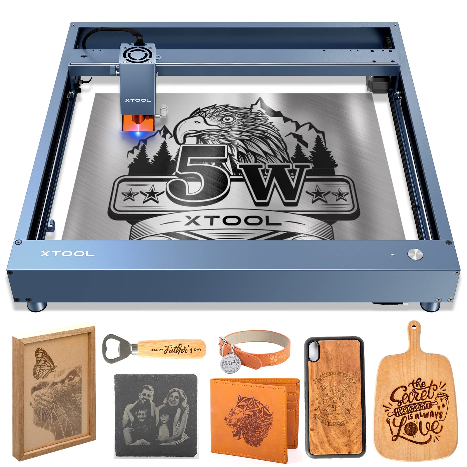 Amazon | xTool D1 Pro レーザー彫刻機 5Wレーザー高出力