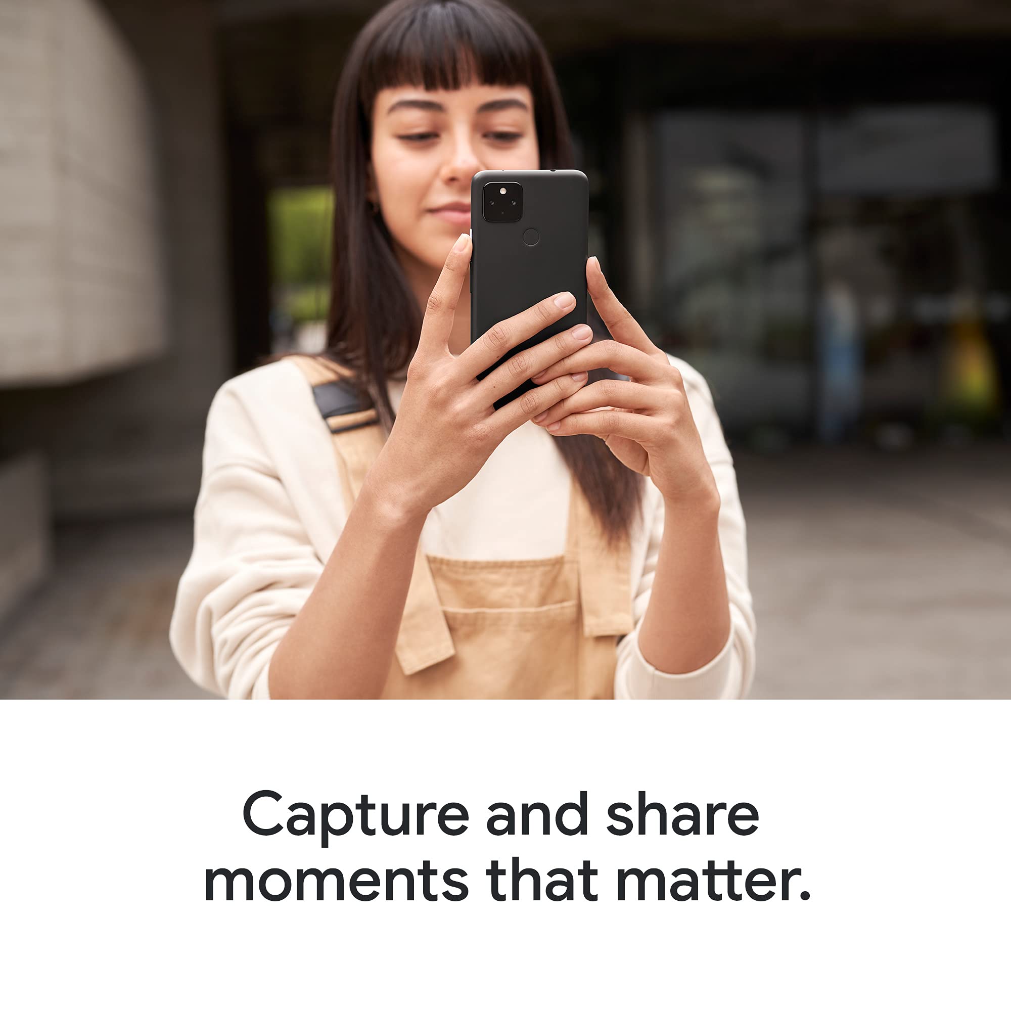 SIM Free Google Pixel 4a 5G 128GB Mobile Phone – Just Black, High