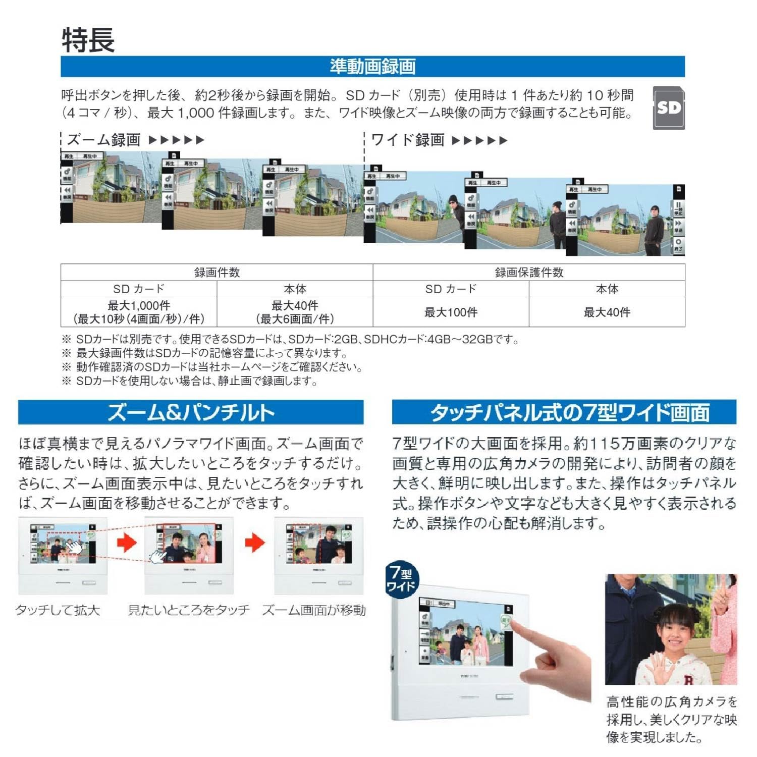 Amazon.co.jp: アイホン インターホン ドアホン モニター付き子機 7型