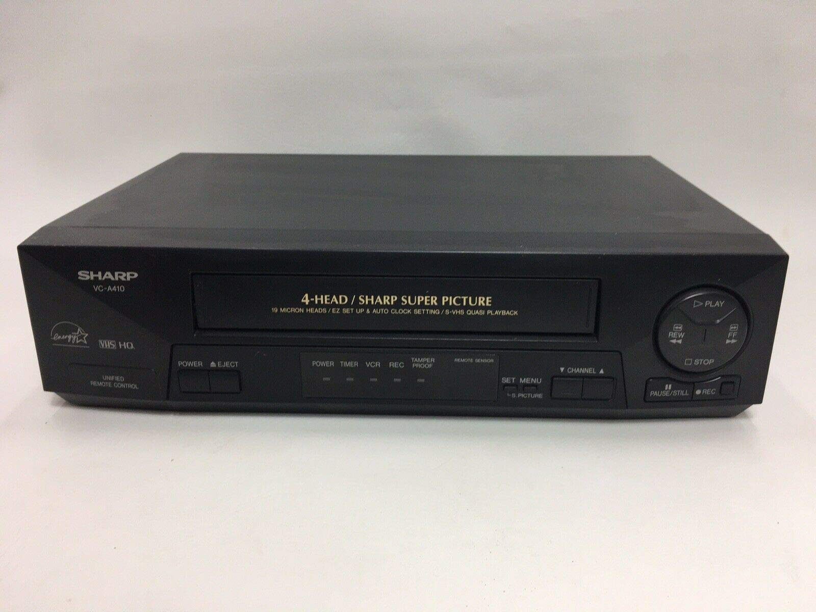 Sharp VC-A410U 4-Head VCR : Amazon.ca: Electronics